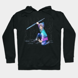 Kung fu druid fighter in the rain Hoodie